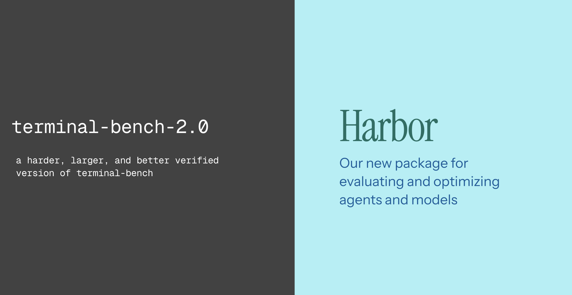 Terminal-Bench 2.0 and Harbor